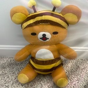 Rillakkuma bee costume plush
